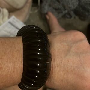 Nwt  Buffalo horn black bracelet real horn